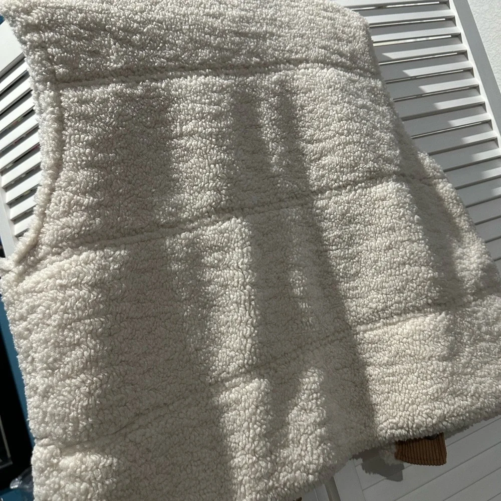 Thread & Supply Cream Sherpa Vest - Picture 5 of 5